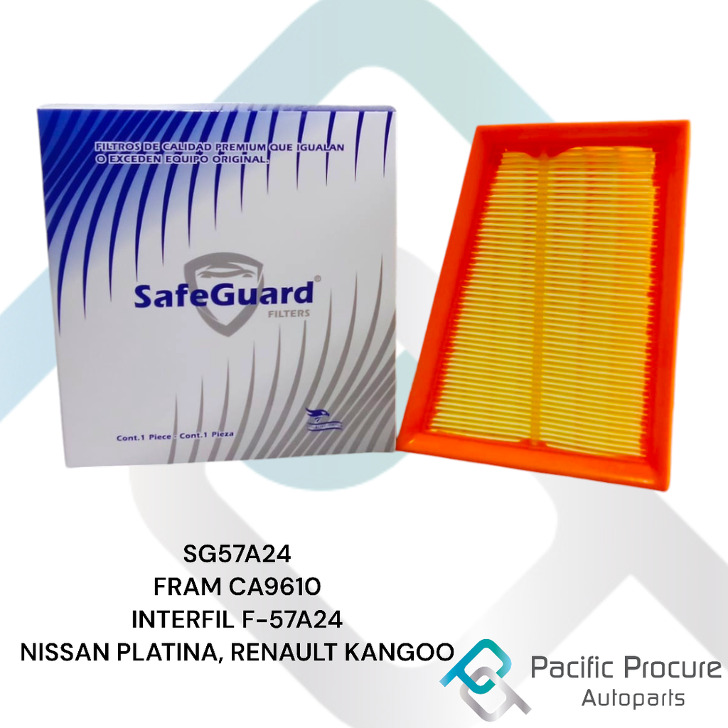 Filtro Aire SafeGuard para Renault Kangoo 2001-2007