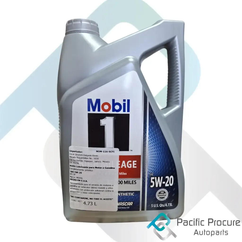 Mobil 1 High Mileage Full Synthetic 5W-20 4.73L