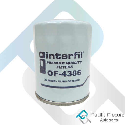 [OF4386] Filtro Aceite Interfil OF-4386 Nissan Tsuru 2.0L L4 1993-1998